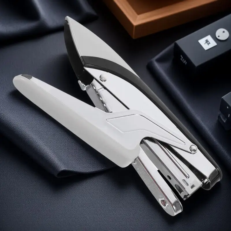 Stapler Logam Pegangan Tangan Anti Macet 2-20 Lembar Kokoh Untuk Kantor Sekolah Gudang Stapler Tang Penjilid Buku