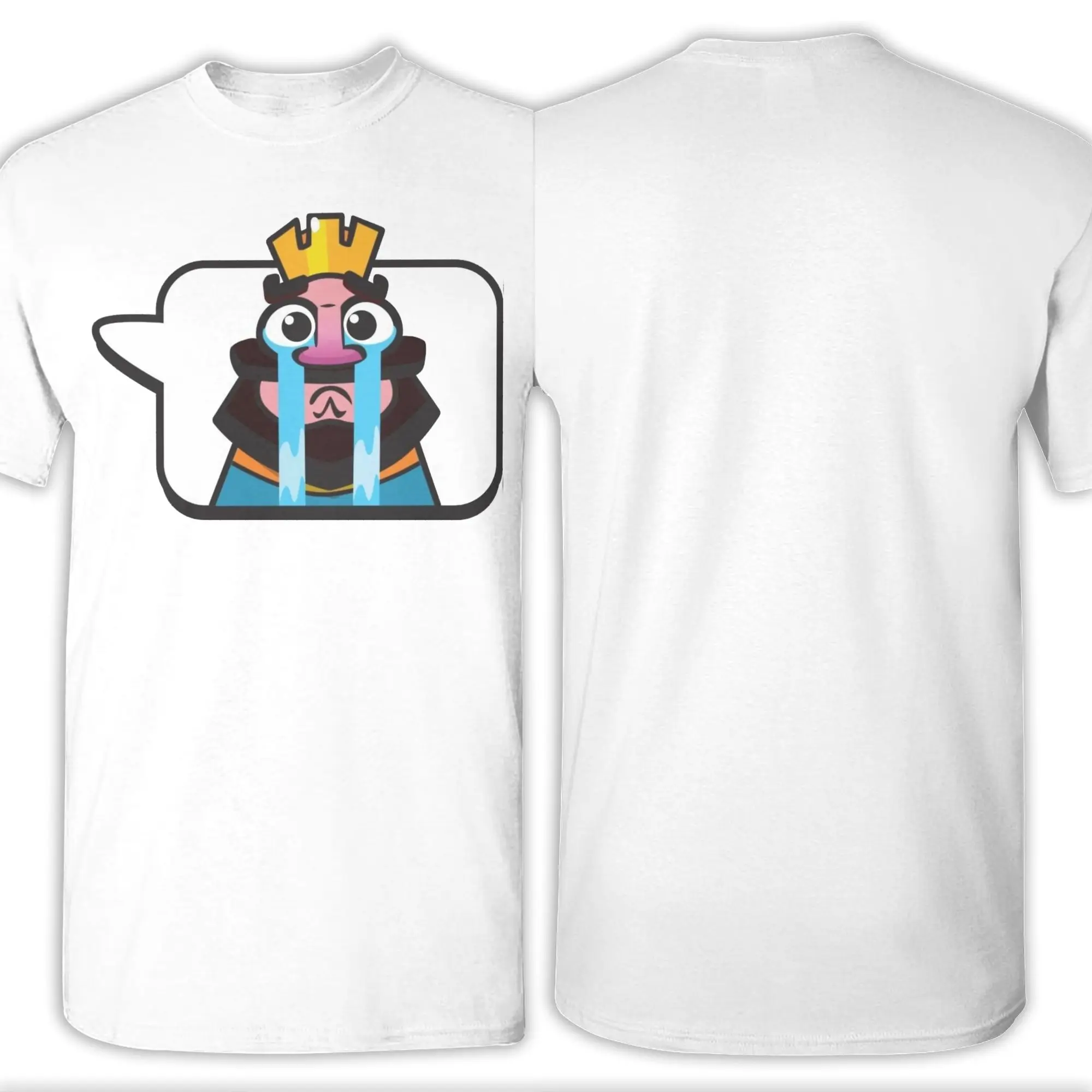 تي شيرت رجالي يتصادم Royaleds حزين الترفيه القطن تي شيرت قصير الأكمام تي شيرت Crewneck الملابس هدية فكرة #5