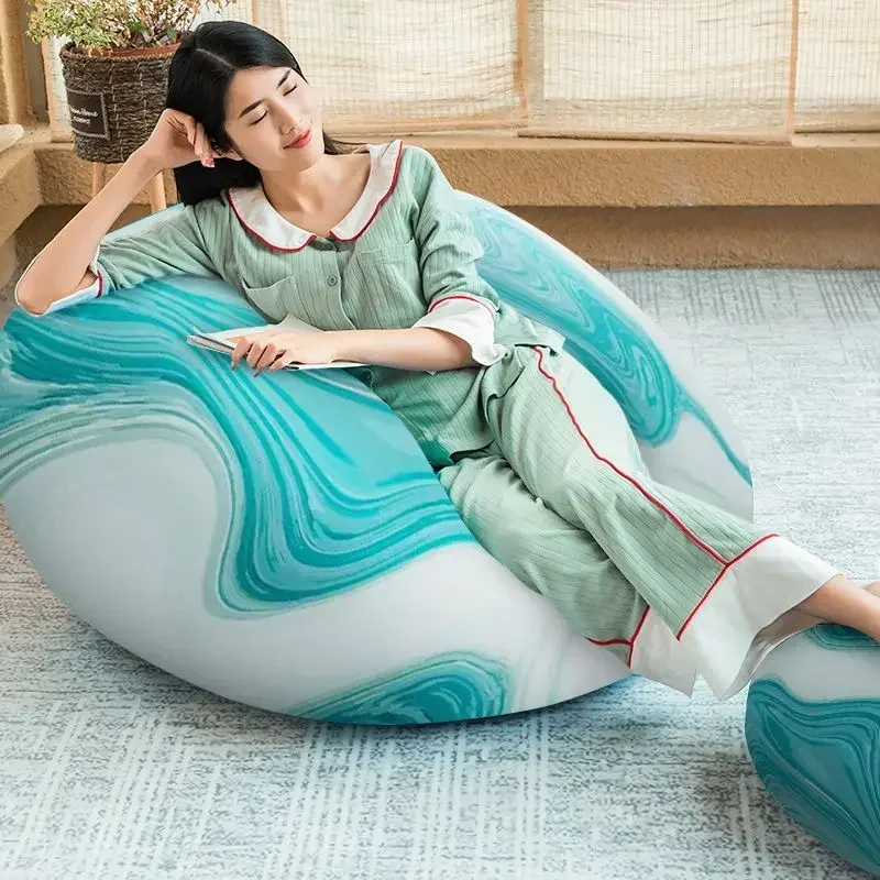 Lazy Sofa, Particle Filled, Bean Bag, Bedroom Single Internet Celebrity Super Soft, Tatami, Reclining Bean Bag Chair Beds