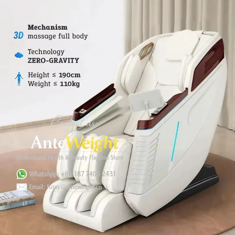 Electric Full Body Zero Gravity Therapy Foot 3D Massage Chairs Touch Recliner Massage Chair 4D With Heat