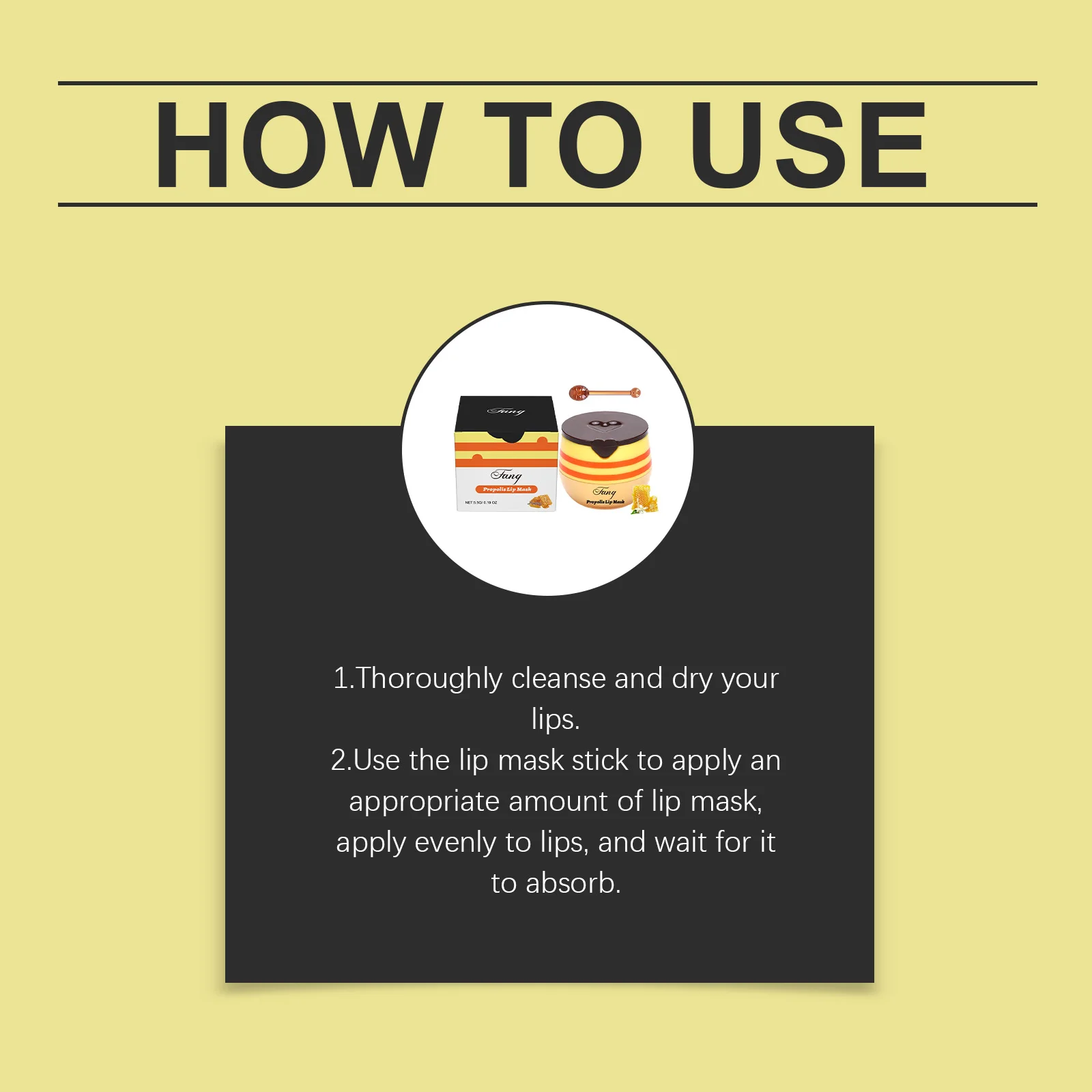 Propolis Lip Masker Hydraterende Reparerende Lippenbalsem Stick Vervagen Liplijnen Hydraterende Voedende Overnachting Voor Droge Gebarsten Lippenverzorging