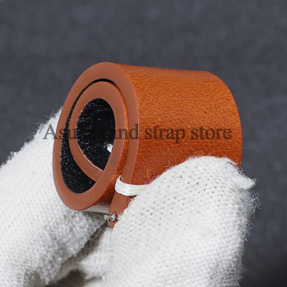 الإفراج السريع اليدوية الرجعية النفط الشمع جلد طبيعي حزام (استيك) ساعة 18 مللي متر 20 مللي متر 22 مللي متر ل Seiko ل أوميغا حزام الساعات الرجال حزام سوار