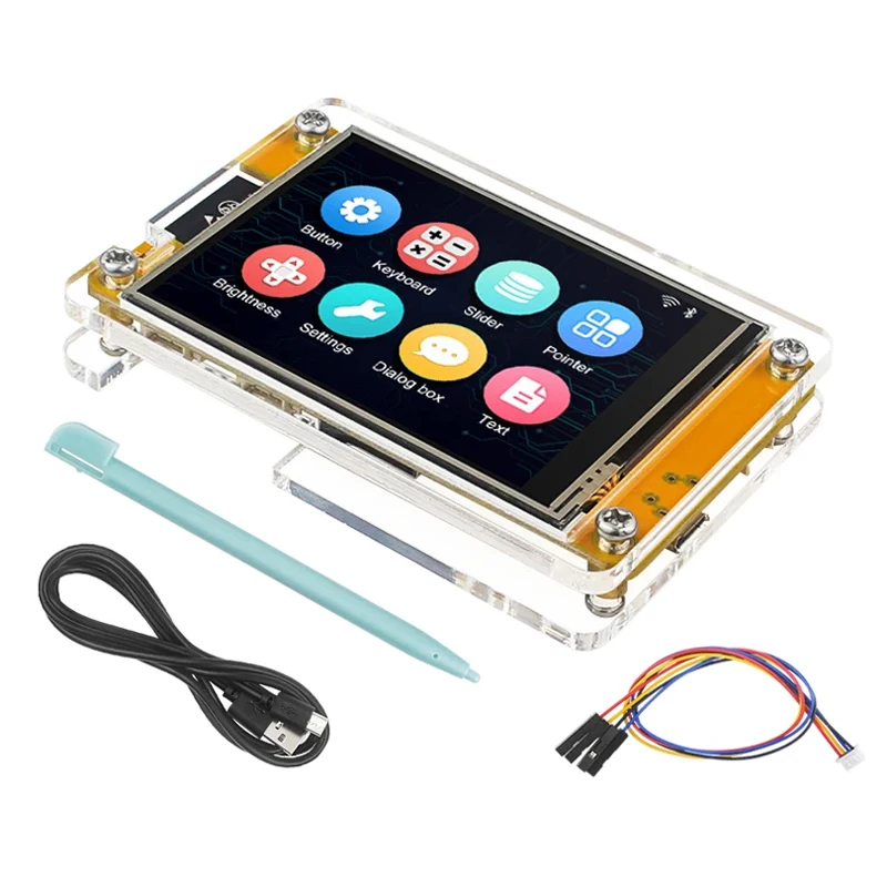 2.8 Inch ESP-WROOM Dev Board Smart TFT LCD Resistive Touch Screen WiFi BT Type-C Port