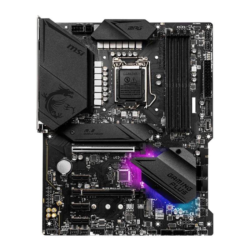 Scheda madre MSI MPG Z490 GAMING PLUS LGA 1200 Intel Z490 SATA 6 Gb/s ATX Intel