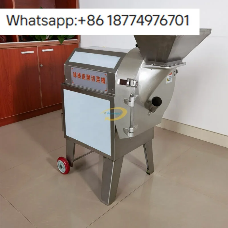 Multifunctional Leafy Roots Vegetable Cutter Machine Spinach Green Onion Salad Chopper Machine Potato Chips Cutting Machine view 3