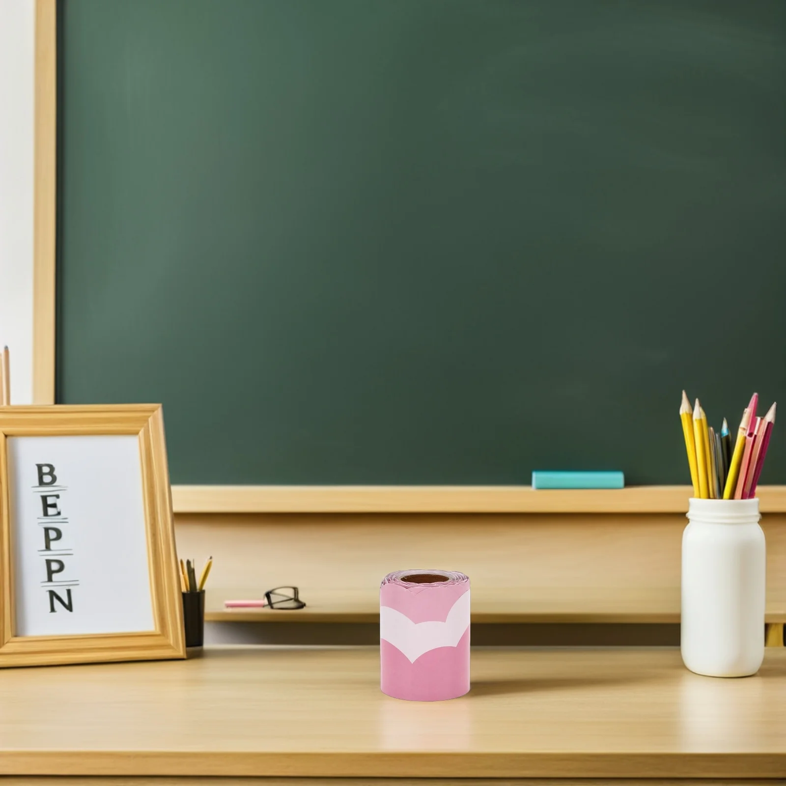 Cloud Border Sticker Decor Cartoon Pattern Trim Pink Bulletin Boards Stickers Classroom Decorations