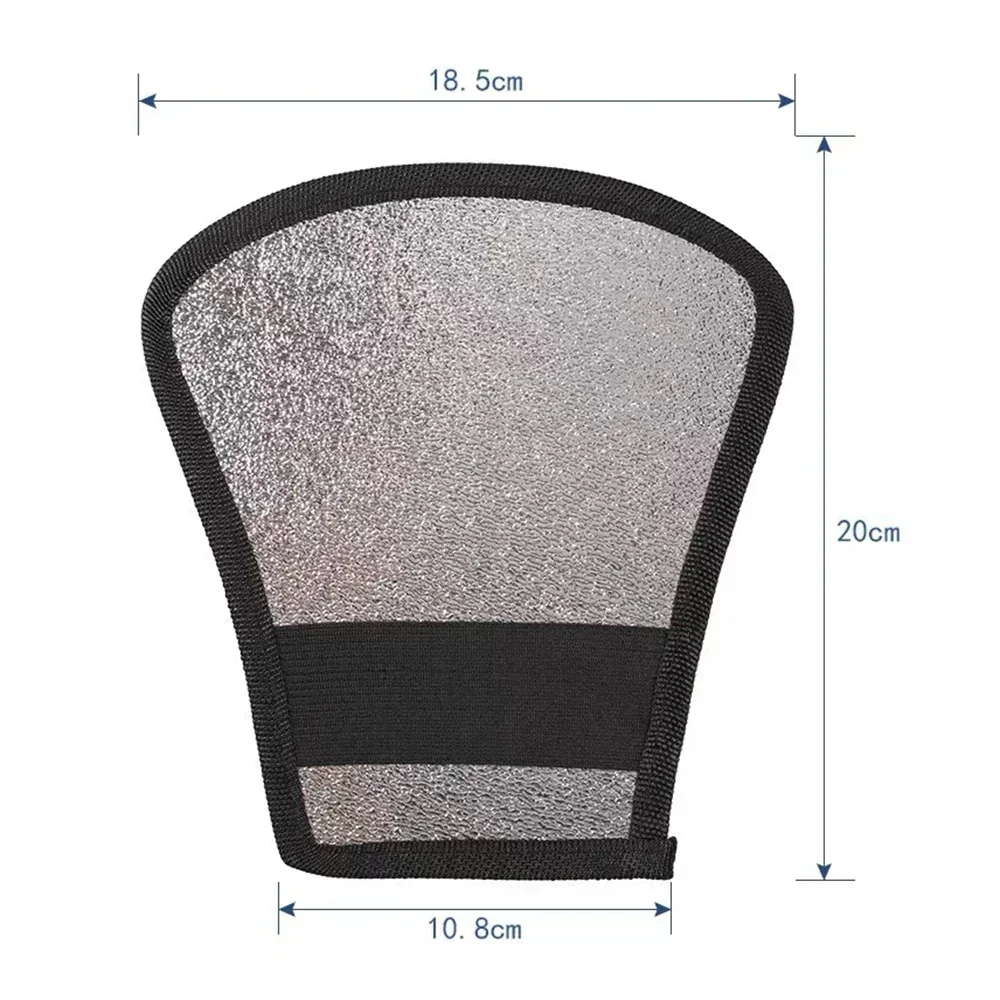 Universal Flash Diffuser Photo Studio Flash Bounce Reflector For Canon Cameras Photography Speedlight Reflective Cover