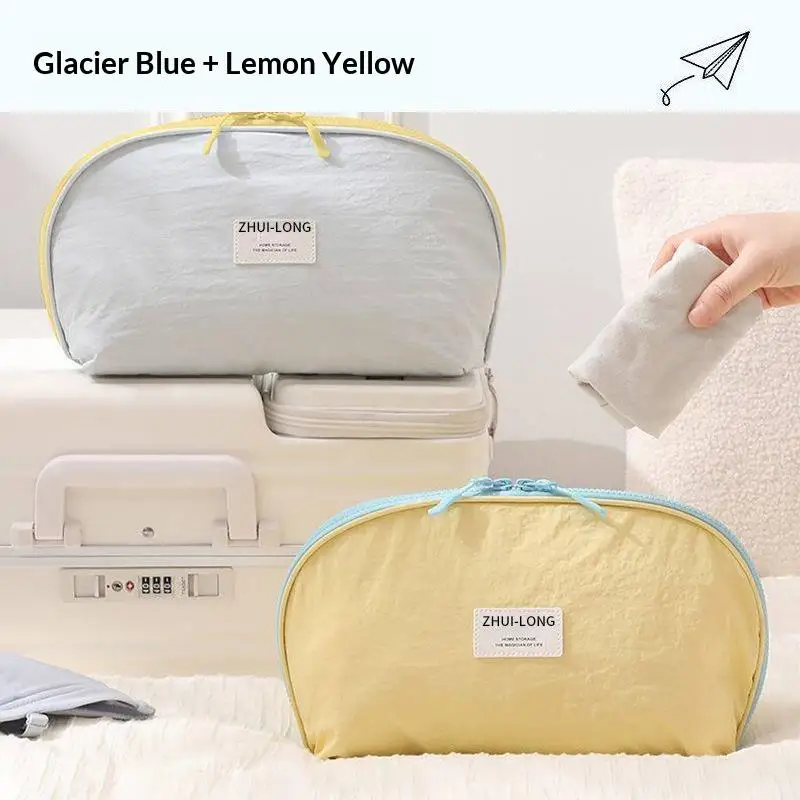 New··Travel Storage Bag Lingerie Pouch Large Capacity Portable Bra Underwear Organizer Socks Packing Bag