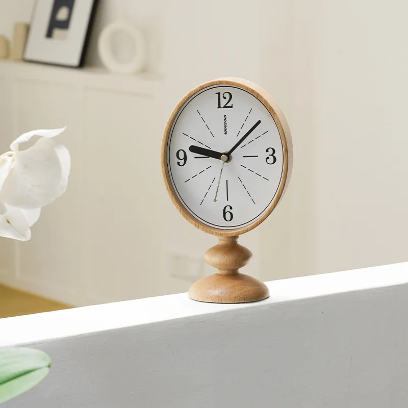 Horloge De bureau De style ancien créatif, ornements De salle, Horloge De Table persistante, décoration intérieure De chambre à coucher, Horloge De manteau