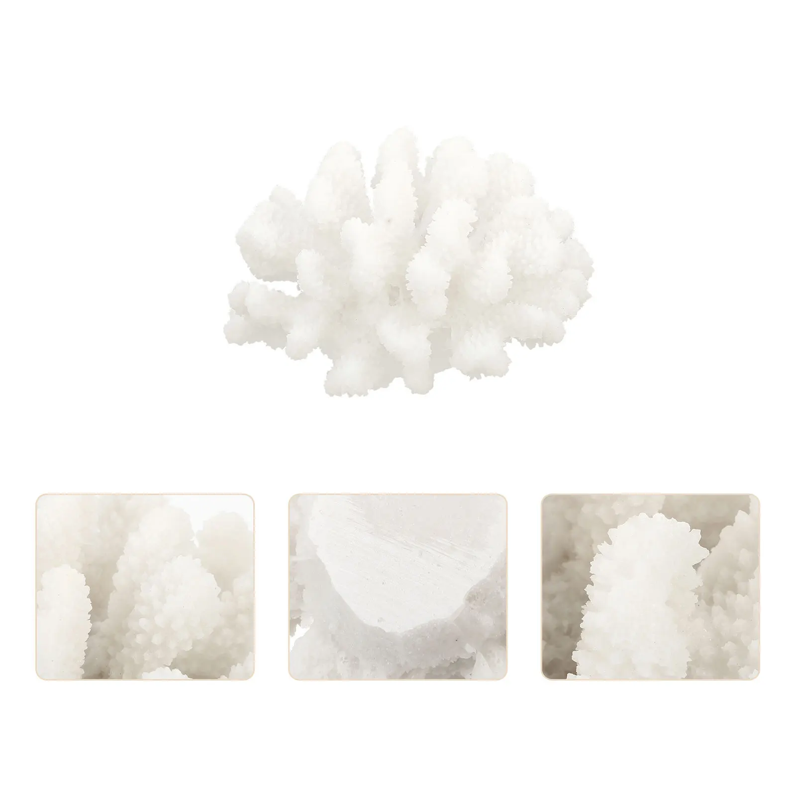 

2Pcs Resin Artificial Coral Aquarium Fish Tank Decoration Simulation Landscape Coral Ornament for Fresh Water Saltwater Tanks