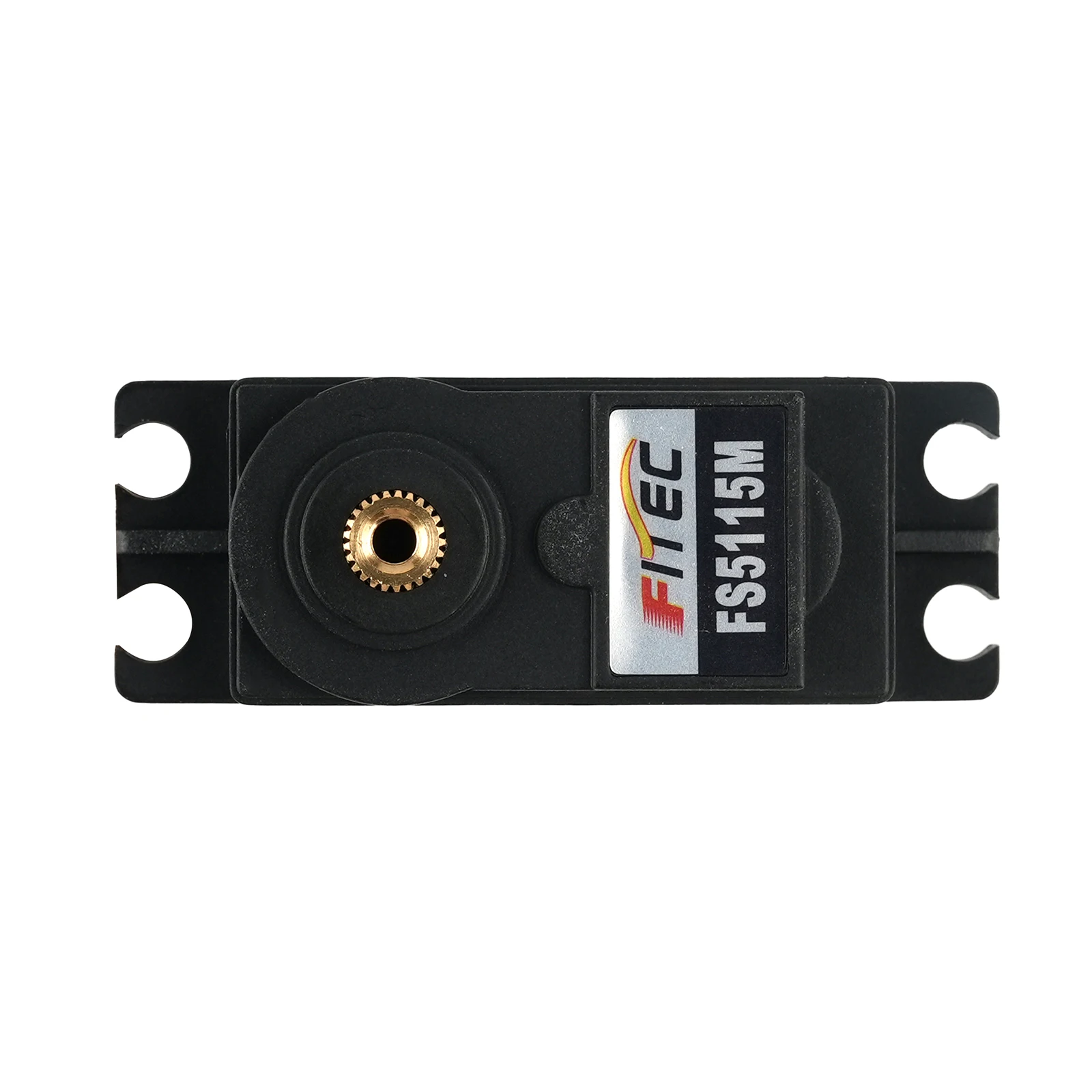 เฟตเทค FS5115M เซอร์โวมอเตอร์ RC แรงบิดสูง 15 กก.ซม. เกียร์โลหะ หมุนได้ 180 องศา สำหรับระบบแขนหุ่นยนต์ หุ่นยนต์ RC และรถตีนตะขาบ