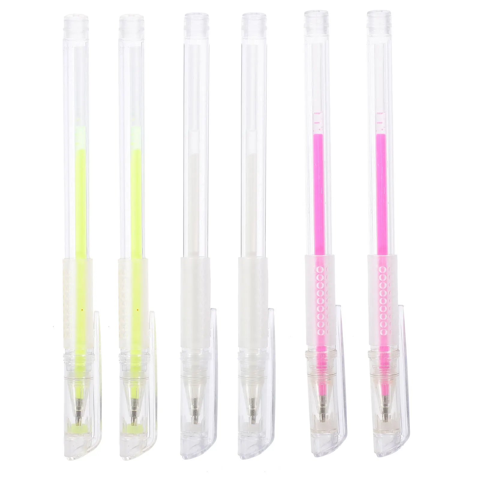 

6 Pcs Marker Pen Portable Eye Brow Contouring Eyebrow Marking Pens Mapping Positioning Measuring Tools
