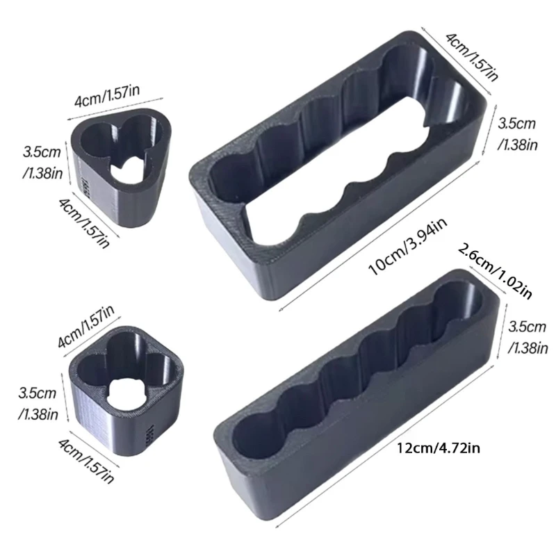 1/4pcs lithium battery welding fixture spot welding fixed assembly bracket 18650 spot welding fixture battery fixed Holder case