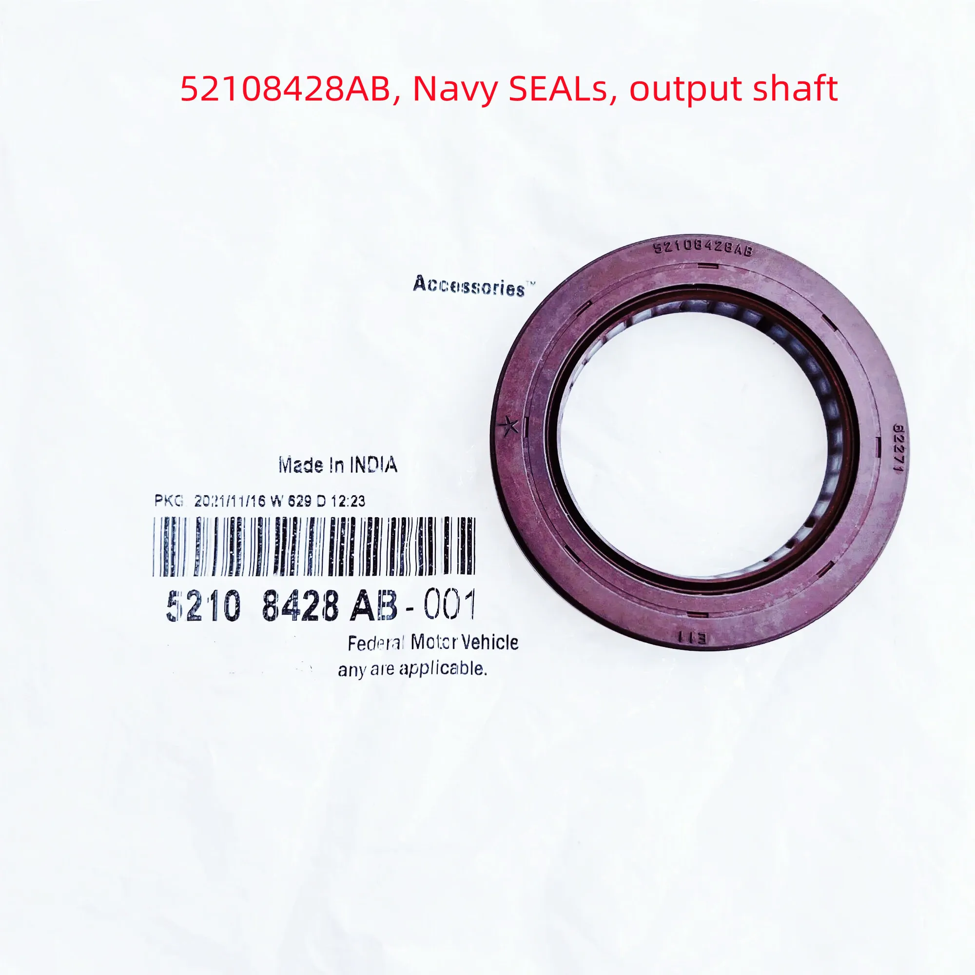 Original Navy SEAL, Output Shaft Seal (Transmission Rear Oil Seal), 52108428AB,  For: WranglerJK, Nitro,Challenger,2009-2020