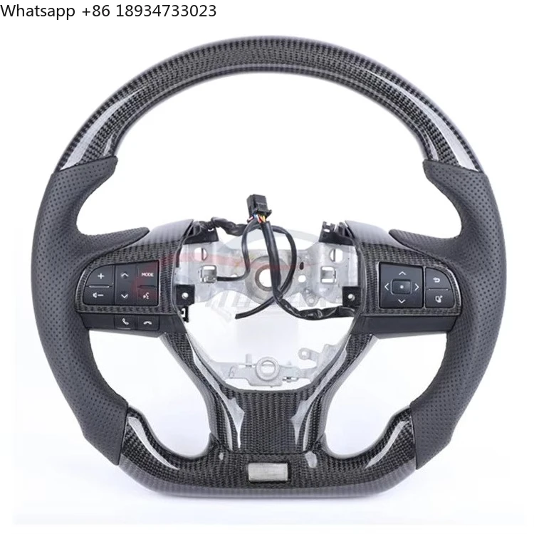 

Customized Carbon Fiber Steering Wheel Fit for Lexus LX570 Steering Wheel Controller