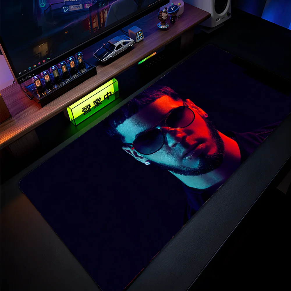 Rapper A -Anuel AA Mousepad Large Gaming Mouse Pad LockEdge Thickened Computer Keyboard Table Desk Mat