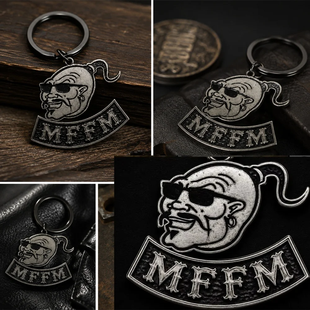 Custom Key Chain, Engraved Logo & Image MC Keychain Pendant, Fashion Bag Accessories, Unique Personalized Gift