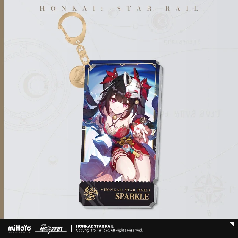 Honkai Star Rail Peripheral products Acrylic standing card Sparkle RuanMei Tingyun Yukong Drawing Acrylic pendant cards original