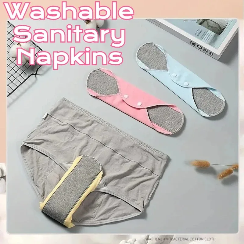 Erwachsenen-Hygieneeinlage Wiederverwendbare Damenbinden Antibakterielle Einlage Auslaufsichere Unterwäsche Waschbare Inkontinenzeinlagen für die Altenpflege