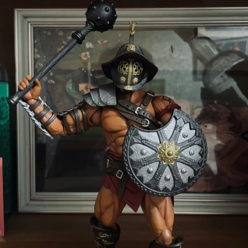 

Xesray 1/12 Action Figure Fight For Glory Combatants Wave 6 Medocus The Thracian Anime Merchandise Collection Figurines Gift