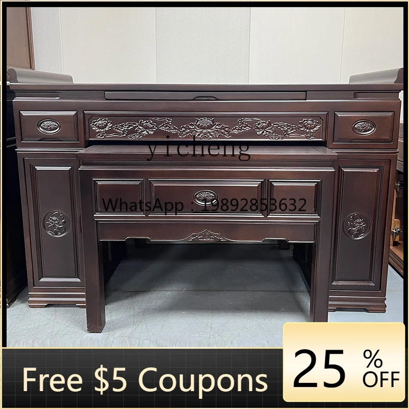 

A1 Household Solid Wood Table Tablet Buddhist Hall Buddha Table Zhongtang Shentai
