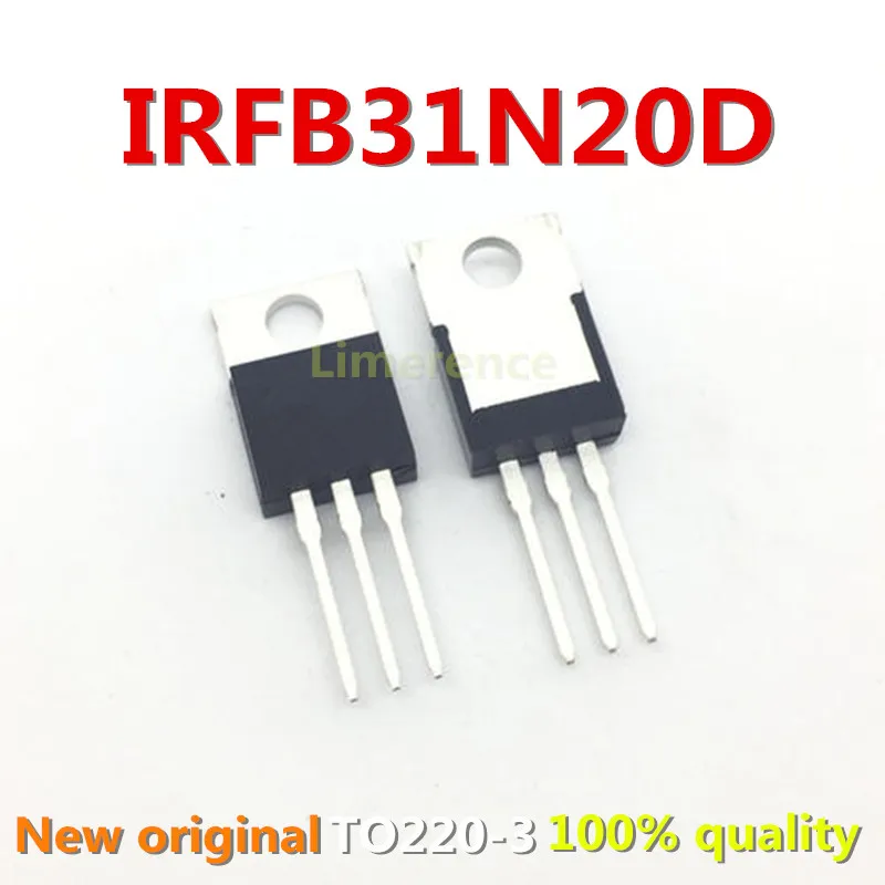 5PCS IRFB31N20D TO220 IRFB31N20 TO-220 FB31N20D B31N20D IRFB31N20DPBF  IRFB31N20 new and original IC