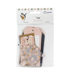 Creative Path Decorative Scrapbooking Gift Tags 14pcs New Beginning Cardboard Paper Tags For Journaling Crafting DIY Card Making