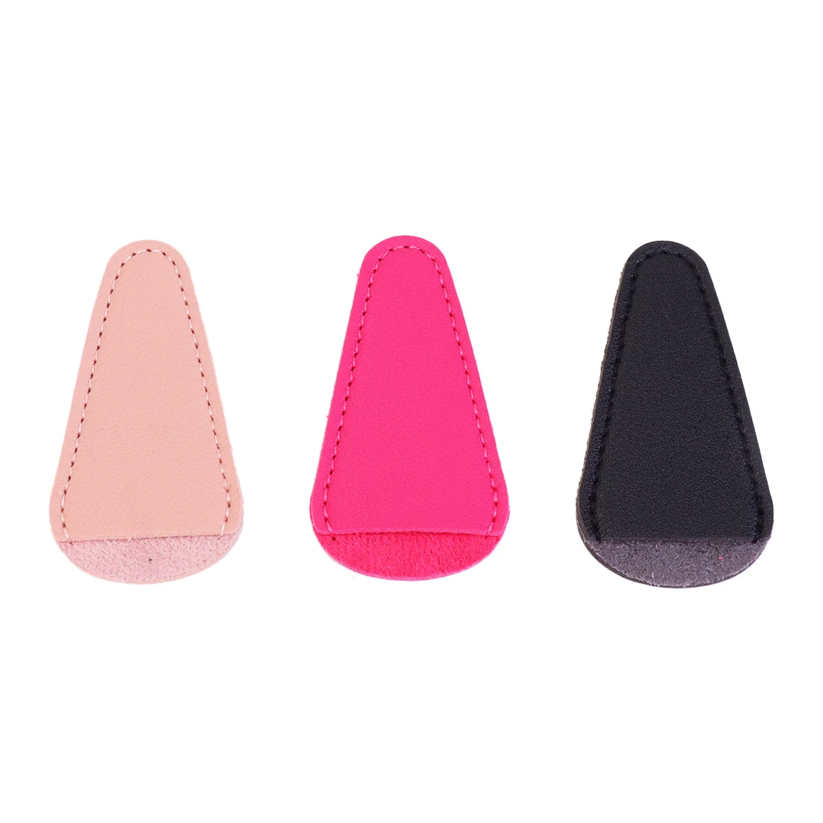 

3 шт., защитные чехлы для ножниц для стрижки волос, черные, розовые, бежевые, парикмахерские инструменты, чехол для ножниц для зубов, ножницы для ногтей