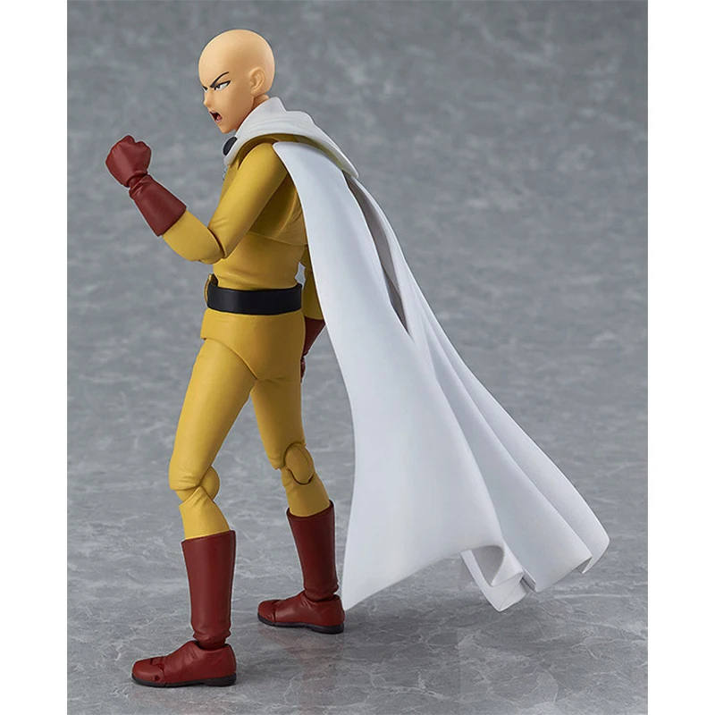 ONE PUNCH-MAN Animation periferiche Toys Saitama Figma Figure Marionette Anime Action mobile Model Ornament Statue Collection