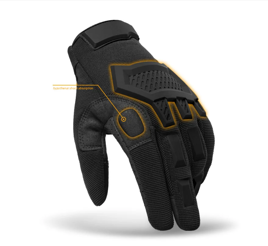 Touch Scree Taktische Handschuhe Herren Paintball Airsoft Outdoor Sport Schießen Wandern Rennen Polizei Vollfingerhandschuhe – Detail 7