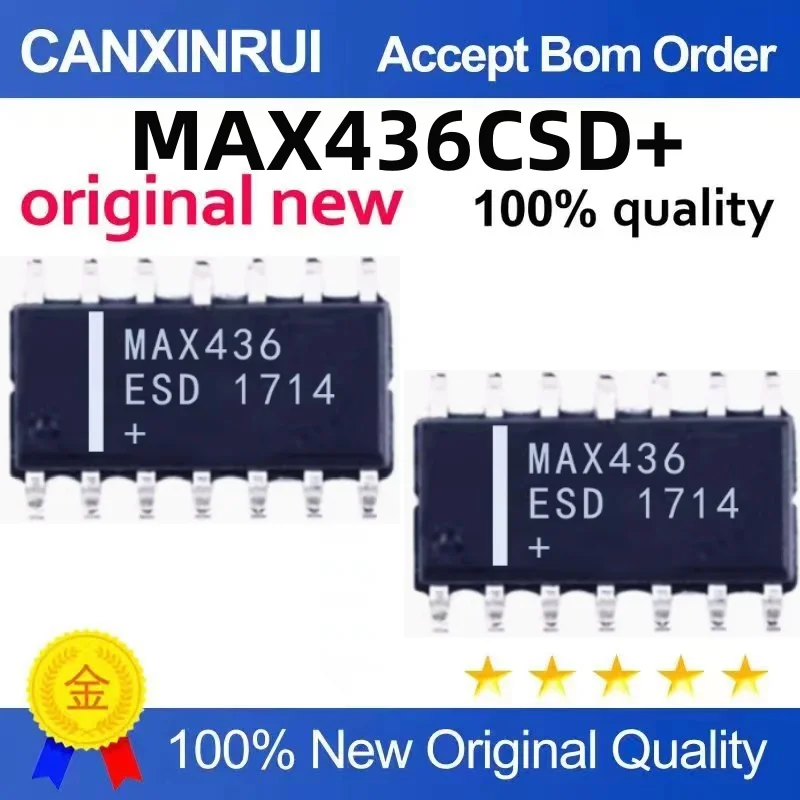 

MAX436 MAX436CSD CSD+ Op Amp Chip SOP-14 Package Quality Assurance