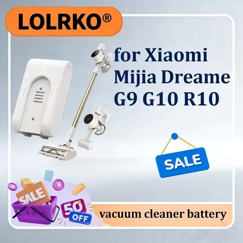 NEW Replacement Battery DGDXT-7S1P-001 For Xiaomi Mijia Wireless Vacuum Cleaner G9 G10 G9 1S Plus G10 Plus 5000mAh