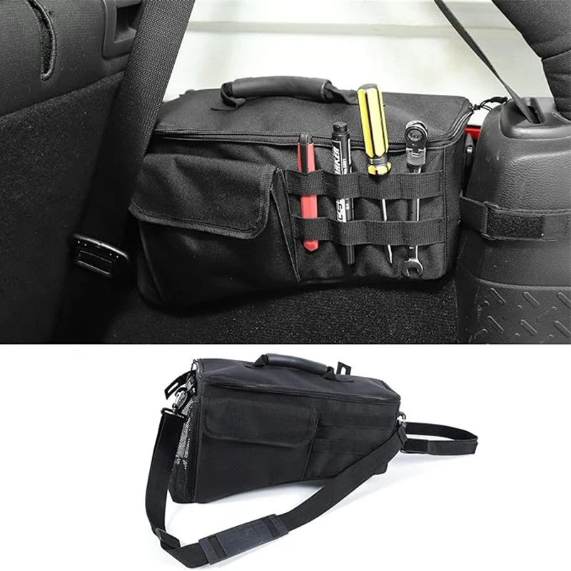 

for Jeep Wrangler JL Gladiator JT 4-Doors 2018-2023 Trunk Cargo Organizer Tool Kits Storage Bag Luggage Pouch Car Accessories
