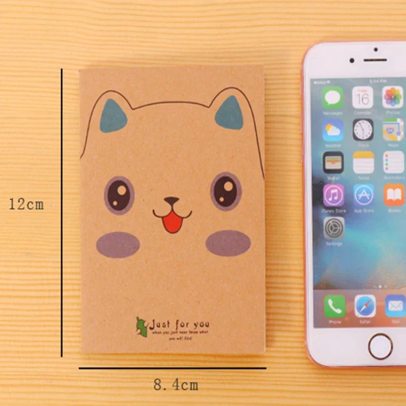 1pcs/lot Blank Inner Page Mini Portable Notebook Small Diary Notebook Stationery student supplies