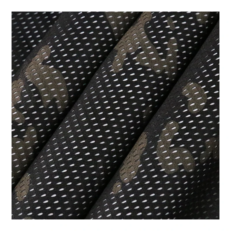 قماش شبكي 120gsm MC/MCBK/MCTP/MCAP قماش مموه قماش تريكو تكتيكي شبكي للطباعة