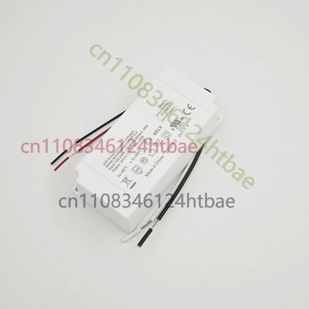 

LED Driver(constanr voltage) S040SN2400167 Input 100-240V 800mA 48W Output 24V 1.67A Max,40W