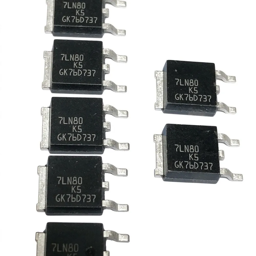 5PCS 7LN80K5 800V 5A IXFX78N50P3 500V 78A 40N135IHR NGTB40N135IHRWG 1350V 40A IXFH94N30T IXFX73N30Q 73A 300V IXGR60N60U1