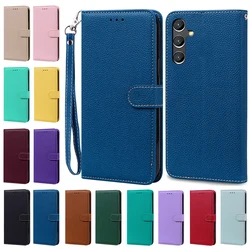 Pour Samsung A55 5G Cas A 55 En Cuir Portefeuille Flip Case Téléphone Couverture Pour Samsung Galaxy A55 A35 A25 5G SM-A256B A356B Coque Sacs