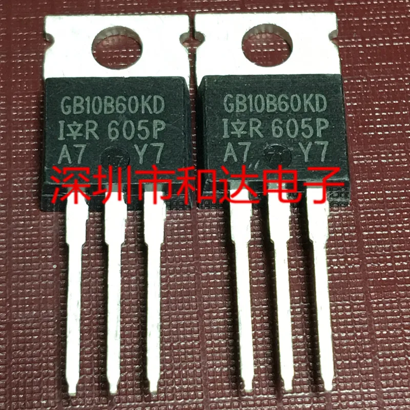 5PCS-10PCS IRGB10B60KD GB10B60KD MOS TO-220 ORIGINAL STOCK NEW