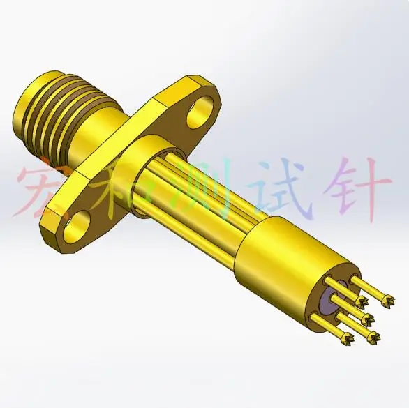 

1575C V2 RF Needle JUK-RF:0570_20F Multi Needle 2.0 Spacing Claw Needle Test High Frequency