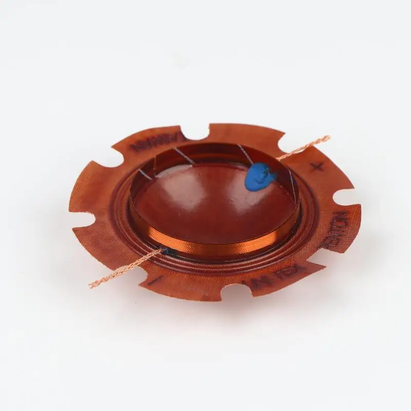 1Pcs 51.5mm Tweeter Voice Coil 60W Heat Proof Treble Diaphragm for Long Time Use Horn Speaker Repair
