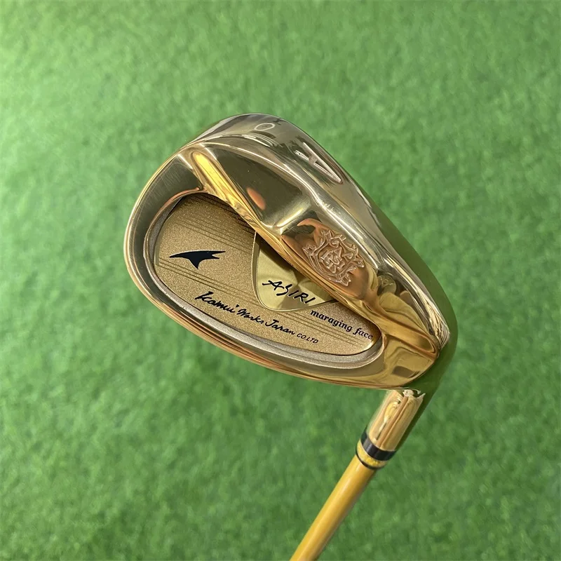 Golf Iron Club 4 5 6 7 8 9 P S A ASIRI Gold Irons Set With Original Shafts And Grips, Only One Set Left