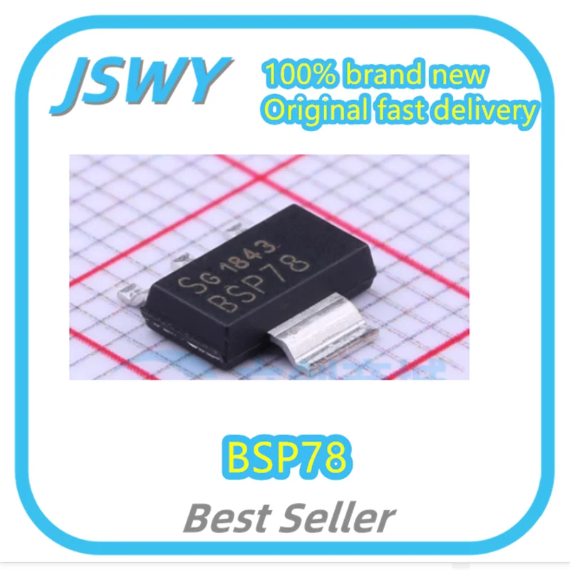 

(10/50pcs) BSP78HUMA1 BSP78 SOT-223 Power Electronic Switch IC Brand New Original