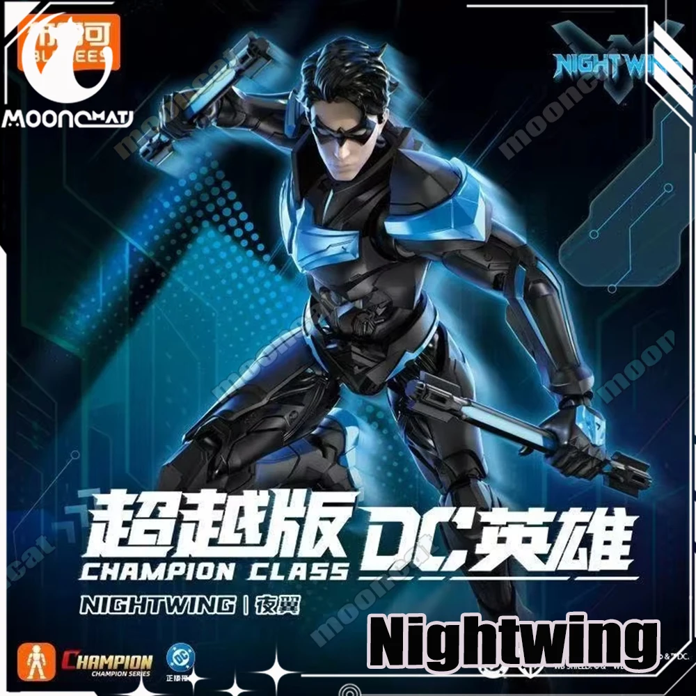 

NEW Blokees Dc Heroes Transcendent Edition Nightwing Figure Movable Assembly Toy Model Birthday Gift Anime Collection Figures