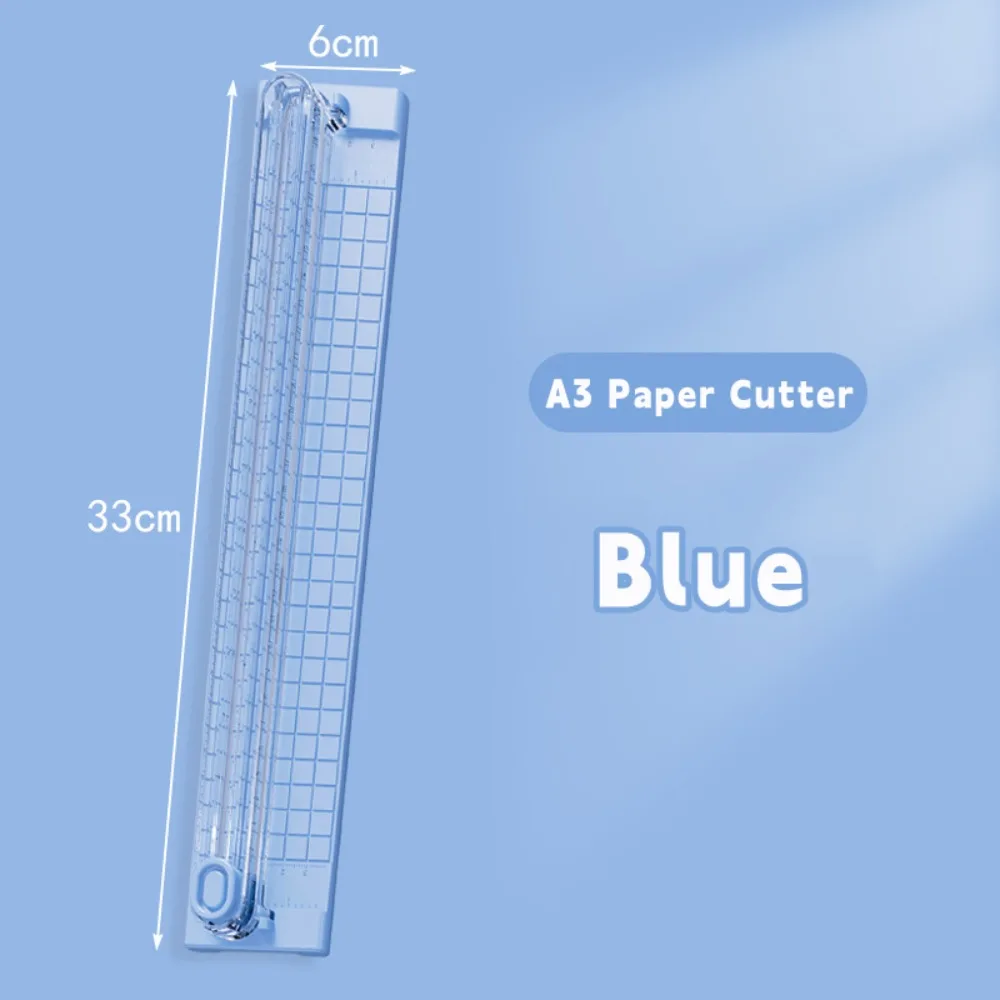 

New A3/A4 Paper Cutting Paper Cutter with Pull-out Ruler Portable Paper Trimmer Bidirectional Paper Cutting Tool School Office