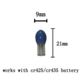 blue L no battery
