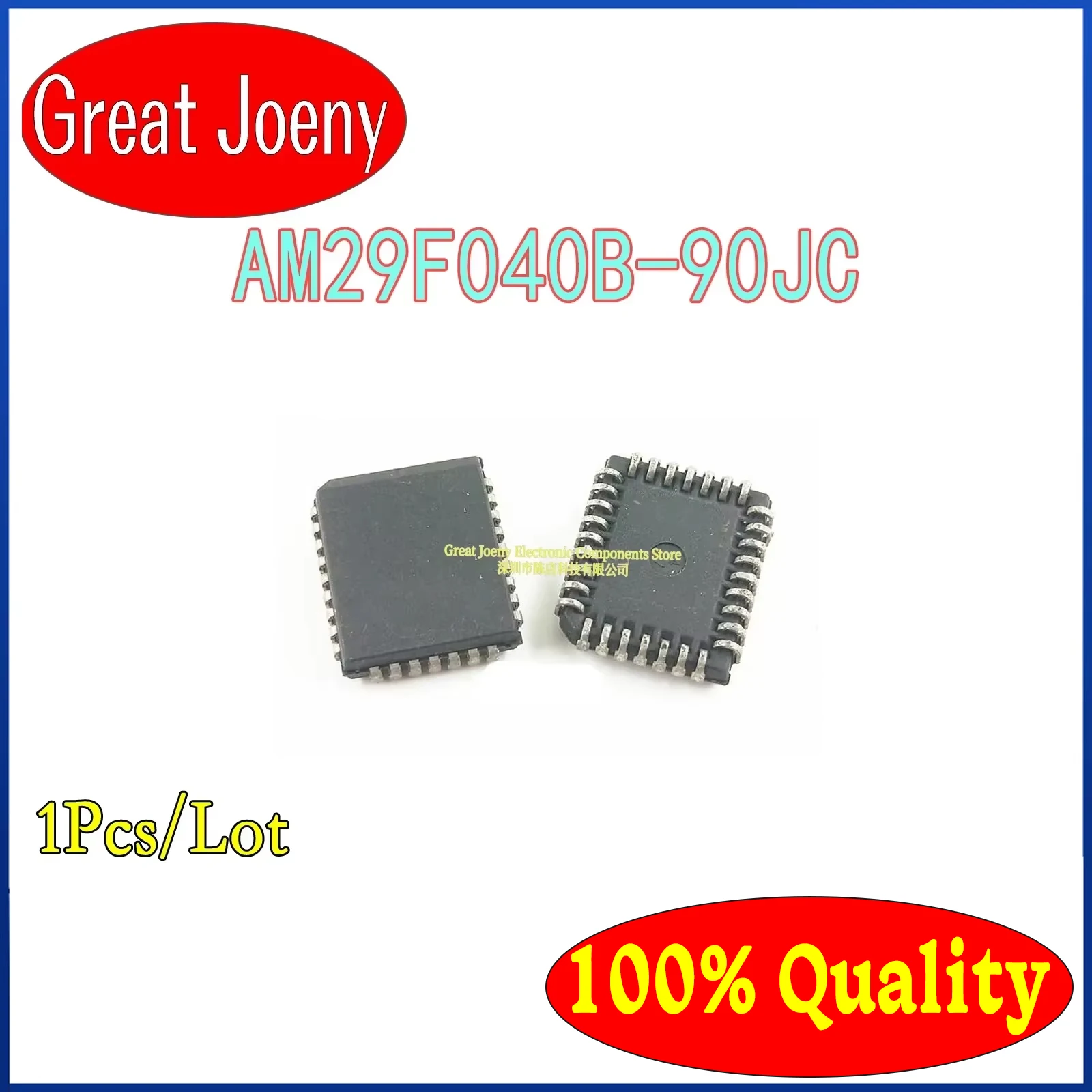 

100% New AM29F040B AM29F040B-90JC IC Chipset PLCC-32 Bulk Best Price PC shell