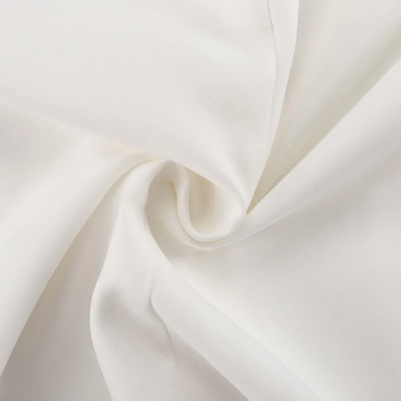 Elegant Single Breasted Vest Style Dress Solid Color O Neck Slim Fit Flying Sleeve Dress Fashion Women's Commuting Bag Hip Dress