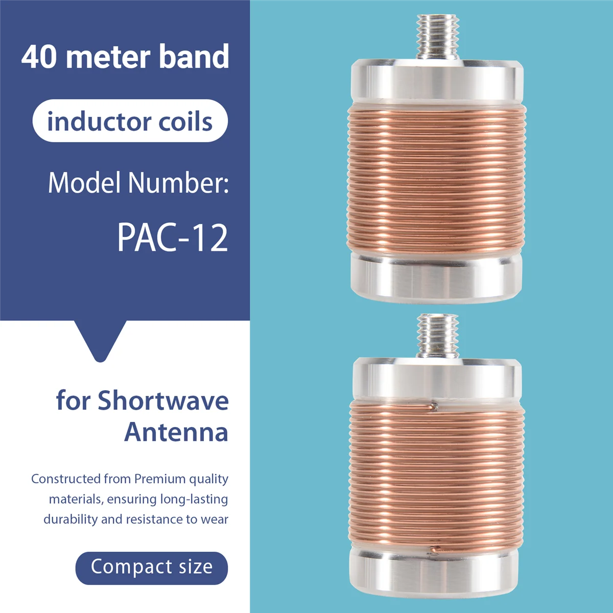 

A40I Nvarcher -12 Inducted Coil 40 M Band for Shortwave Antenna