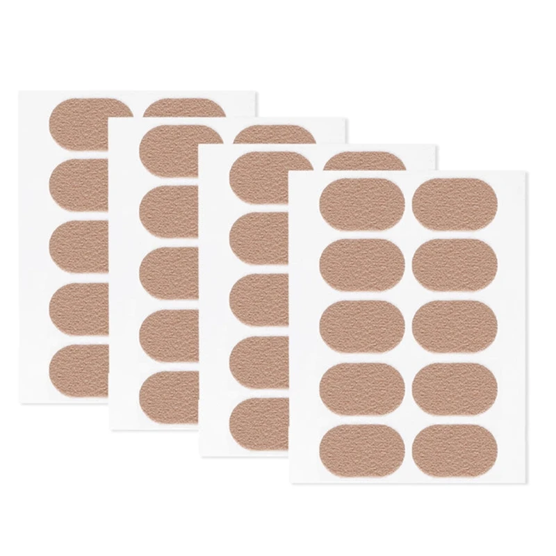 Moleskin Tape Flannel Adhesive Pads Heel Stickers Blister Prevention Pads Anti-wear Heel Pads for Feet Fabric Drop Shipping